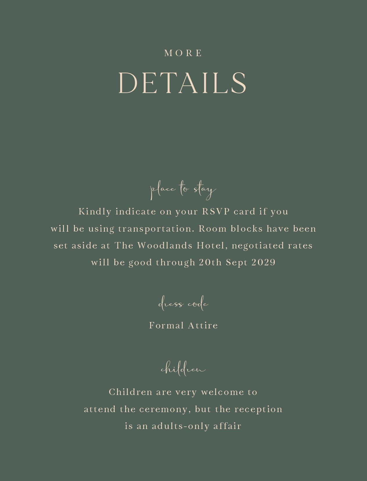 Simplify Information Card by Yunita Y.