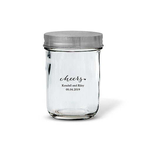 Simply Silver Mason Jar