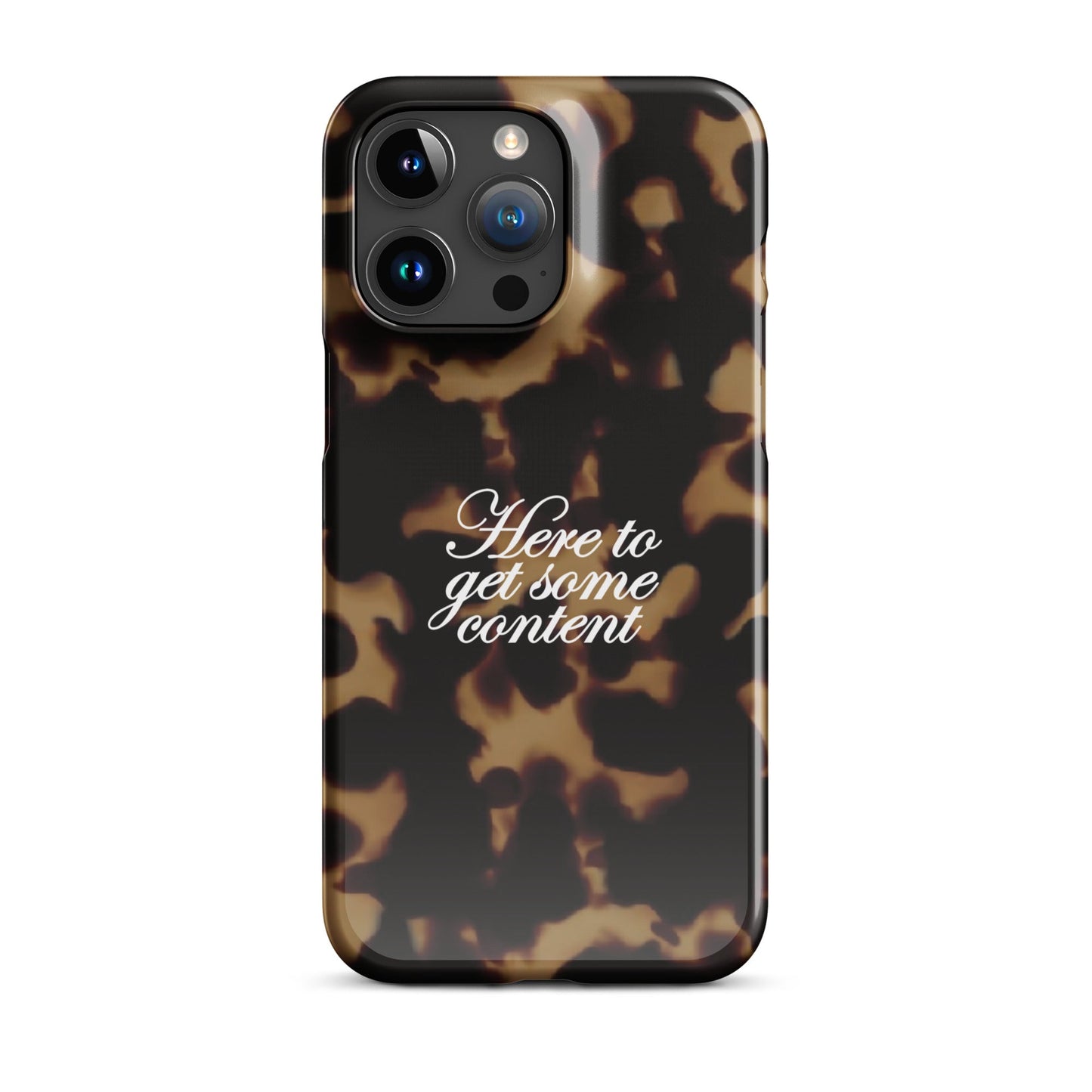 Here To Get Some Content Phone Case