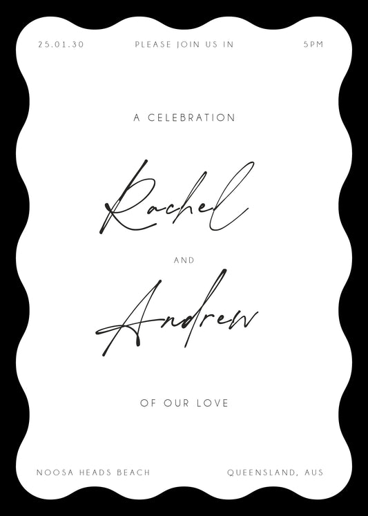 Soft Neu Wedding Invitations by Natya P.