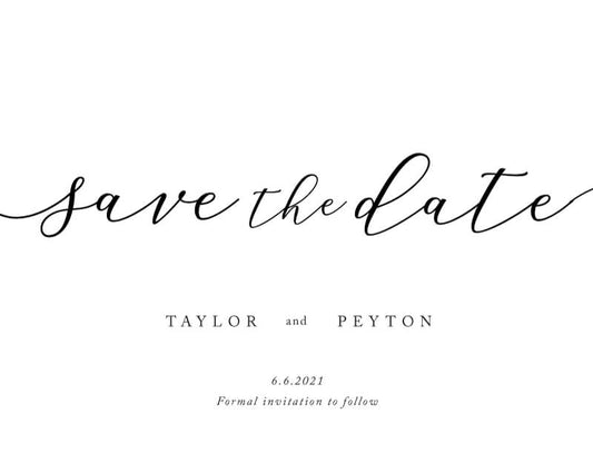 Forever Promise Save The Date Cards by Joy