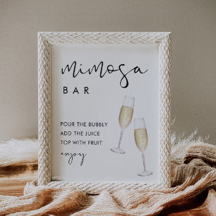 STELLA Mimosa Bar Sign