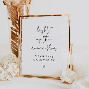 STELLA Wedding Glow Stick Sign