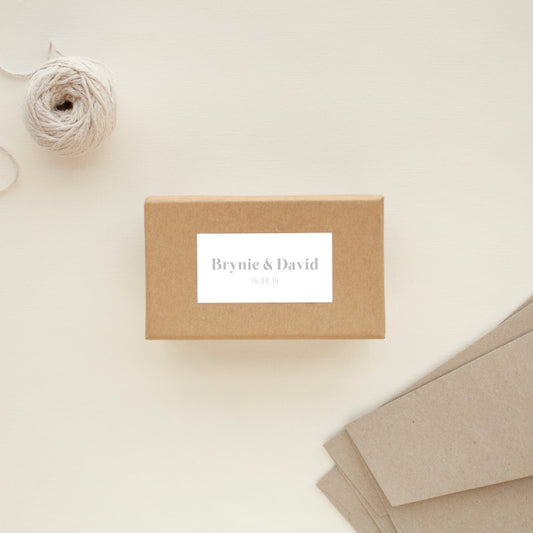 Floral Circle Invitation SetStickers by Brynie L.