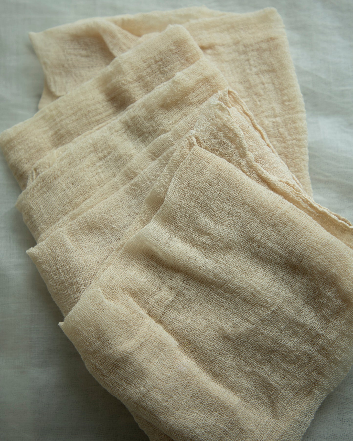 Ivory-Yellow Napkin Set Of 5