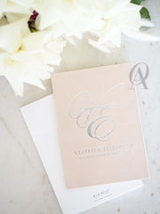 Elizabeth & Vlatko Invitation