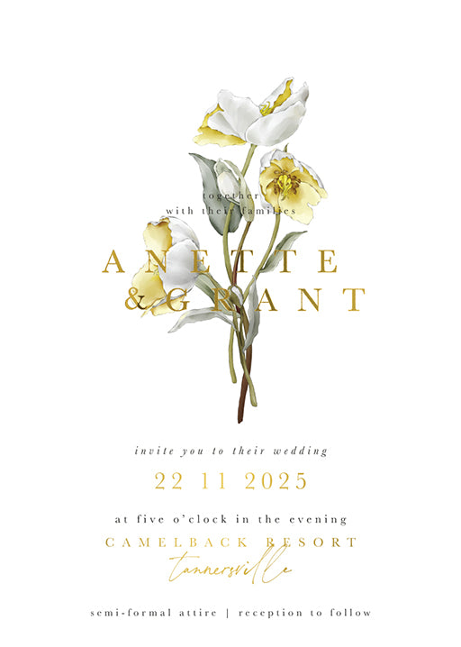 Summer Montage Wedding Invitations by Inggrid H.
