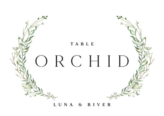 Natural GreeneryTable Number by Joy