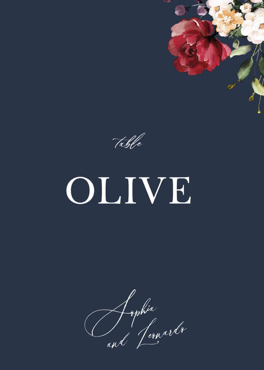 La ButteTable Number by Jamie L.