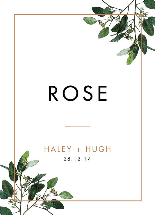 Garden EstateTable Number by Haley J.