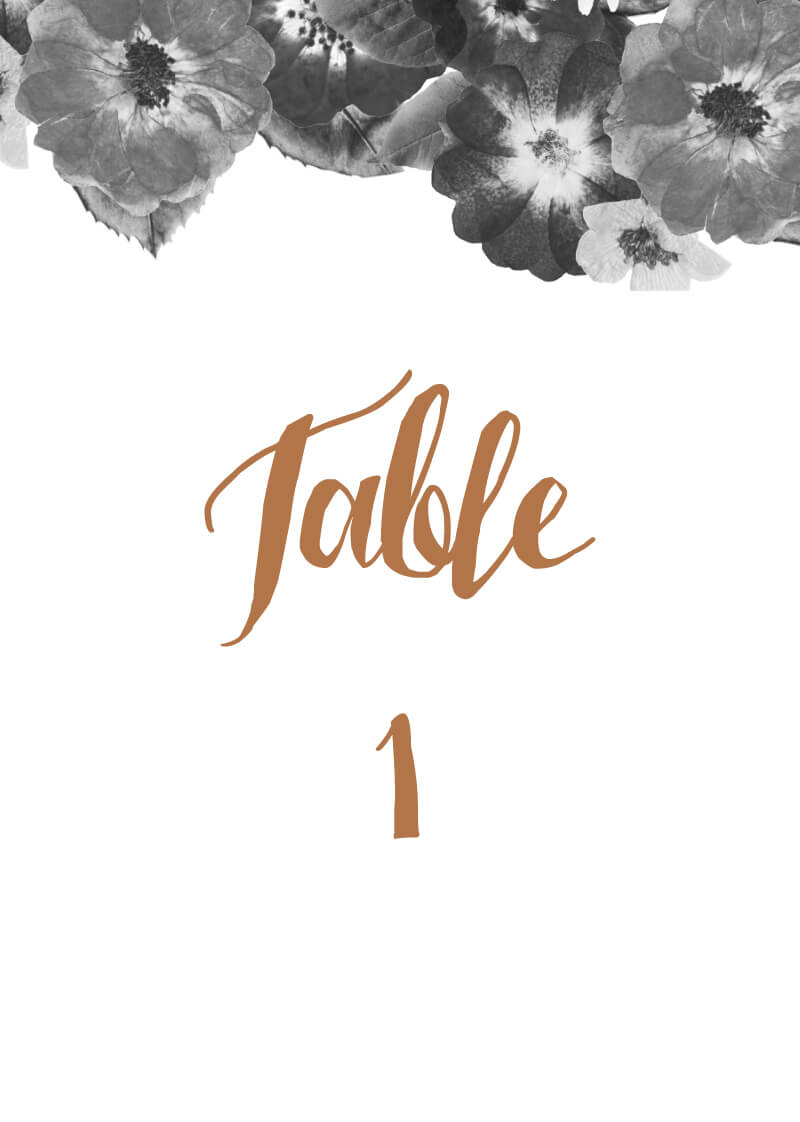 Spring CollectionTable Number by Haley J.