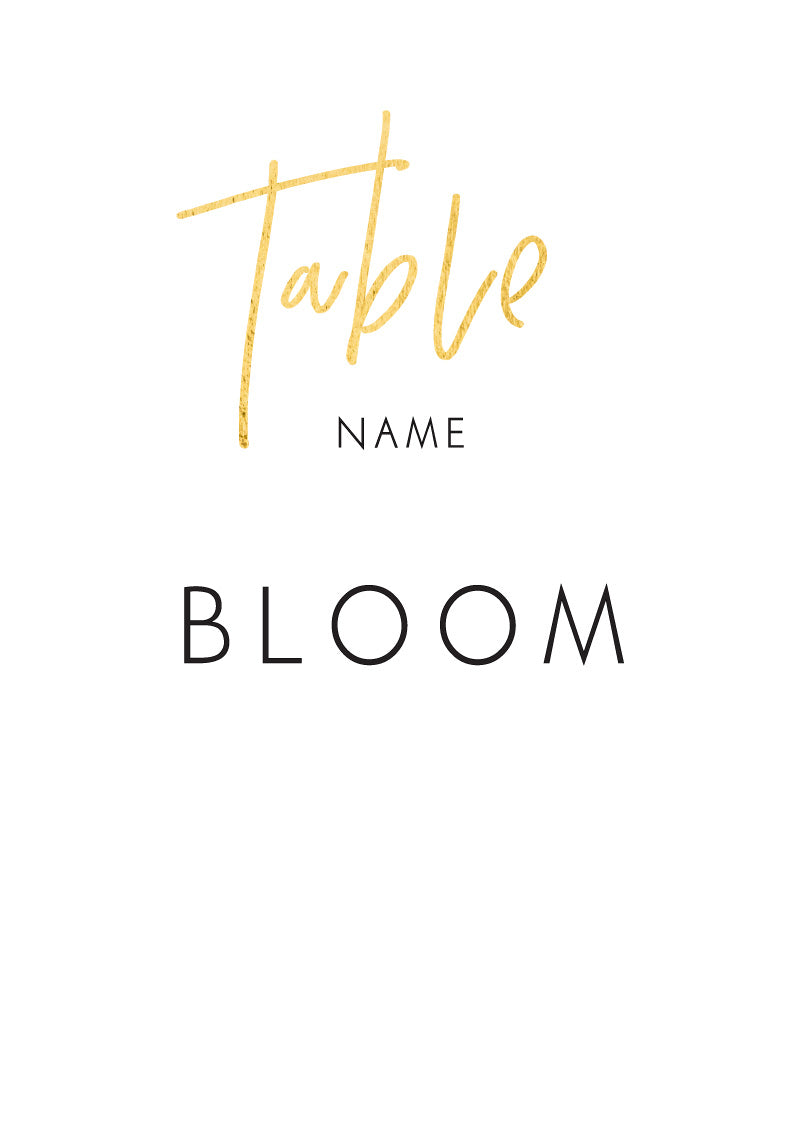 Clair De LuneTable Number by Stella M.