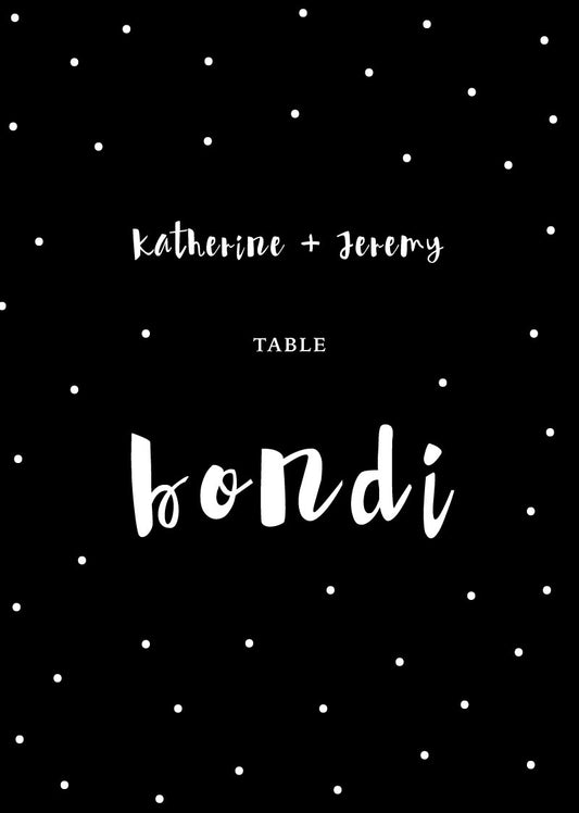 DotsTable Number by Lina L.