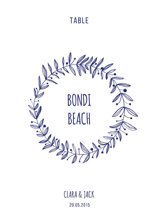 Rustic GardensTable Number by Phabo R.