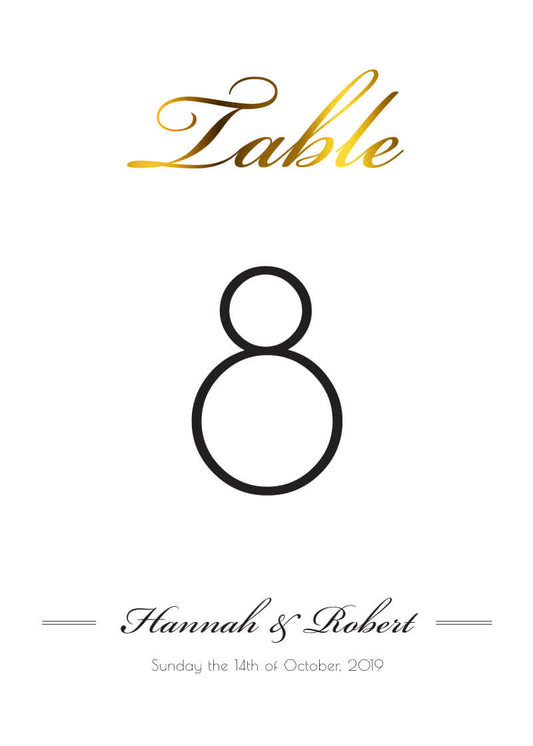 Movie TheatreTable Number by Amelia S.
