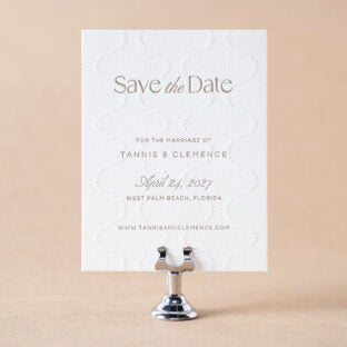 Tannis Save the Date Wedding Invitation Suite