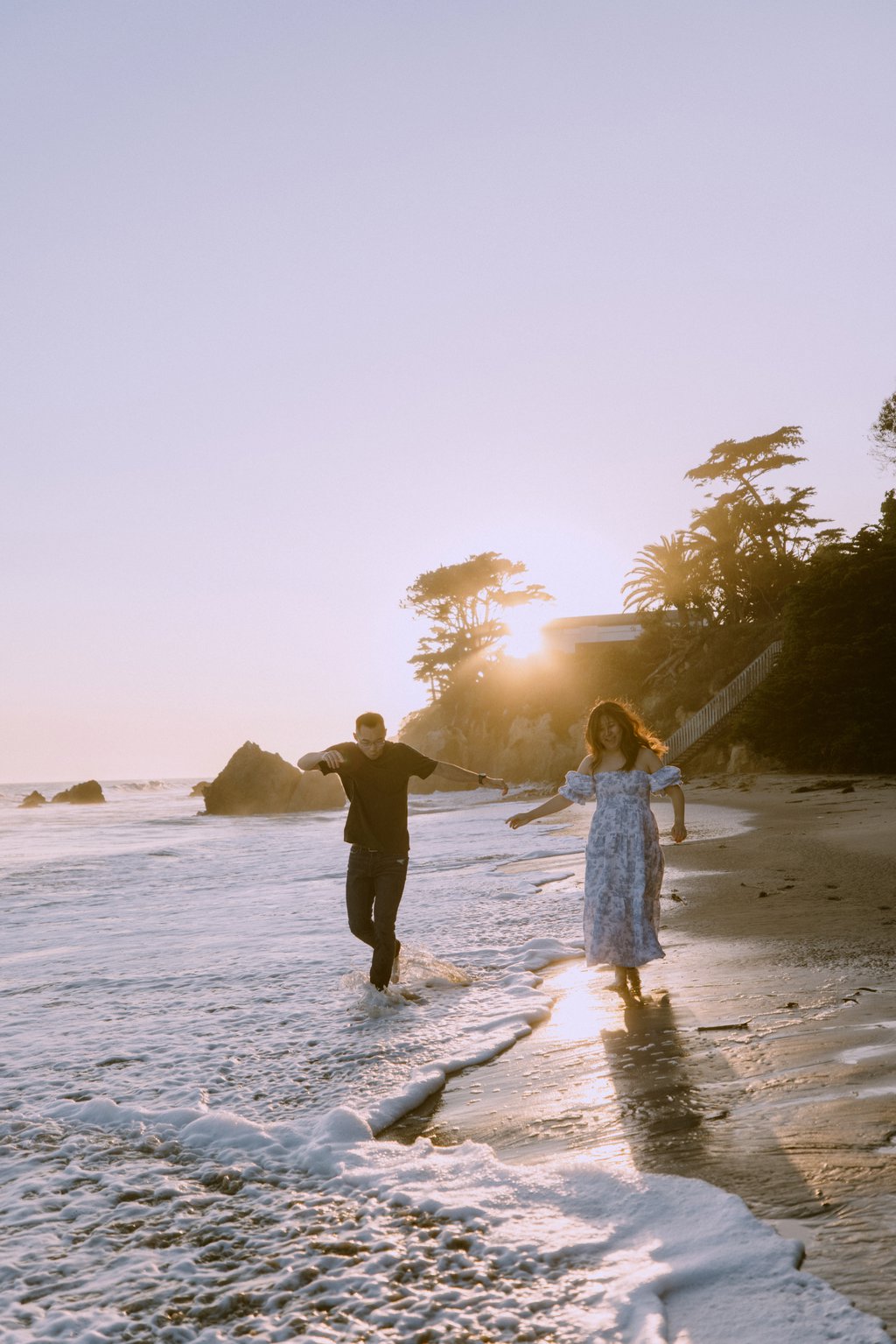 Taya and Ion in Los Angeles: Proposal / Engagement Photography