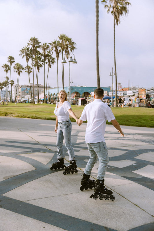 Taya and Ion in Los Angeles: Proposal / Engagement Photography