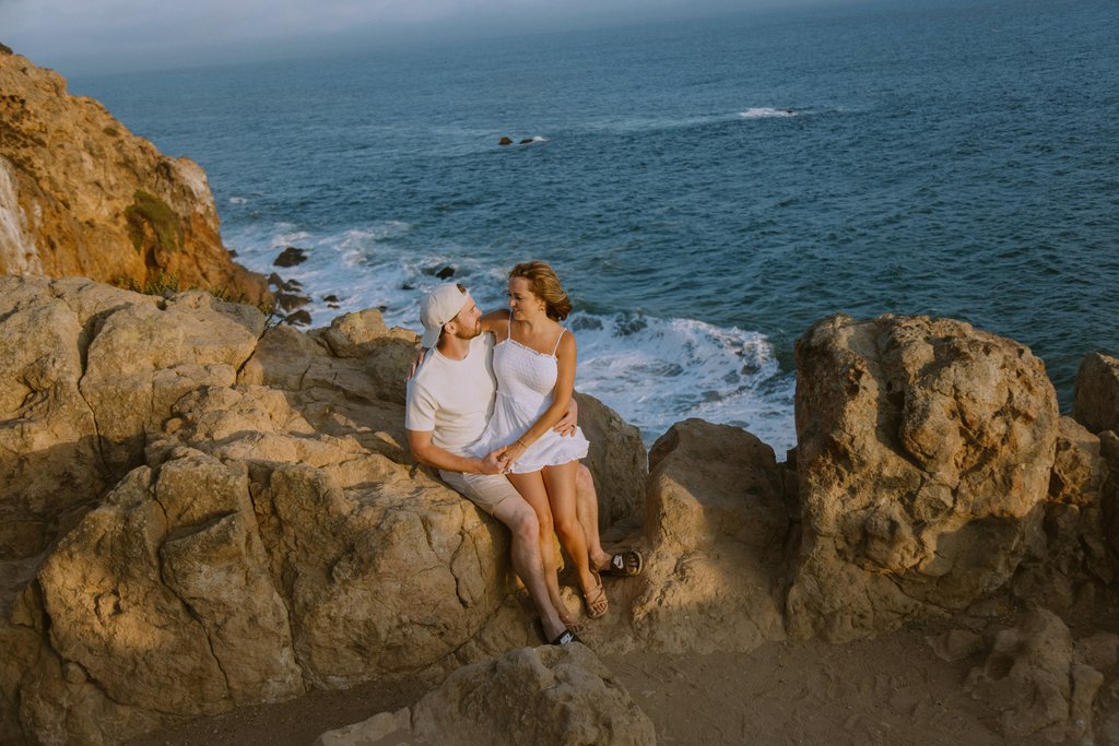 Taya and Ion in Los Angeles: Proposal / Engagement Photography