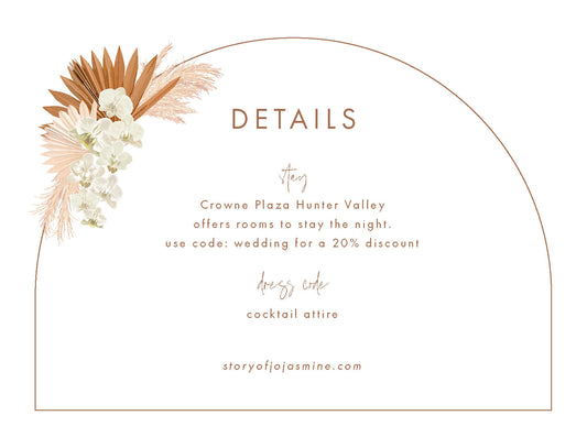 Terracotta Arch Information Card by Inggrid H.