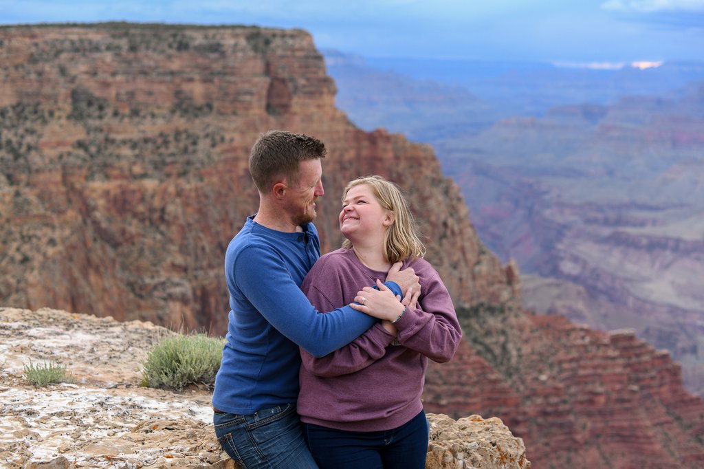 Grand Canyon: Proposal / Engagement Photography