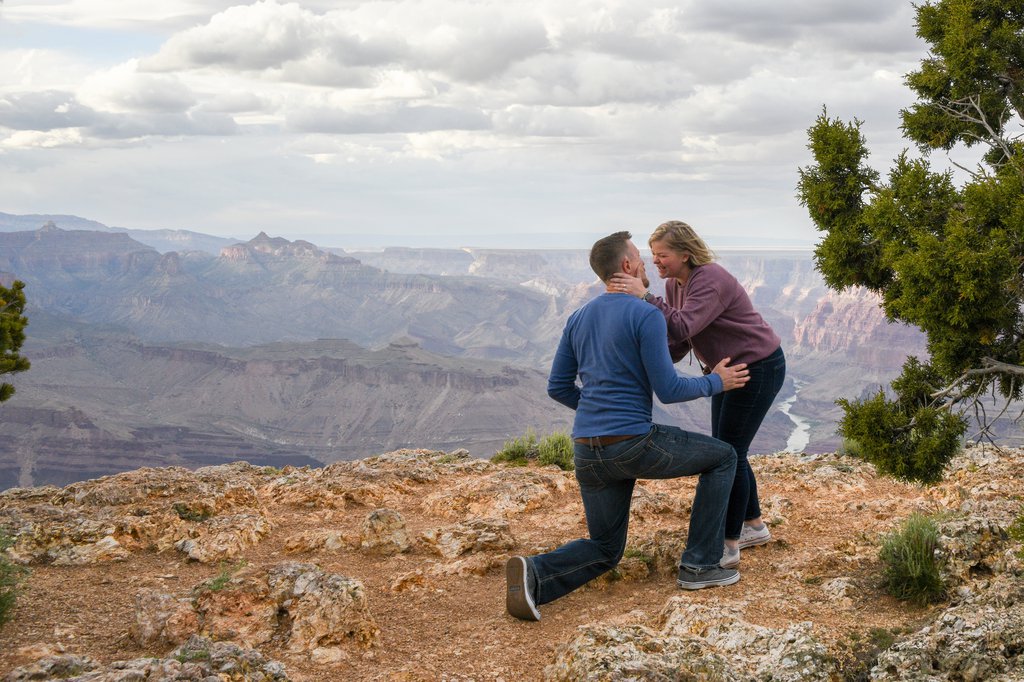 Grand Canyon: Proposal / Engagement Photography