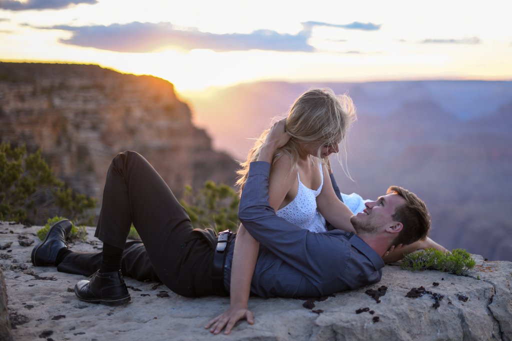 Grand Canyon: Proposal / Engagement Photography