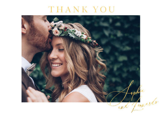 La Butte Thank You Card by Jamie L.