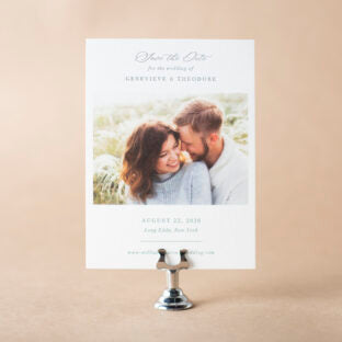 Theon V.2 save the date Wedding Invitation Suite