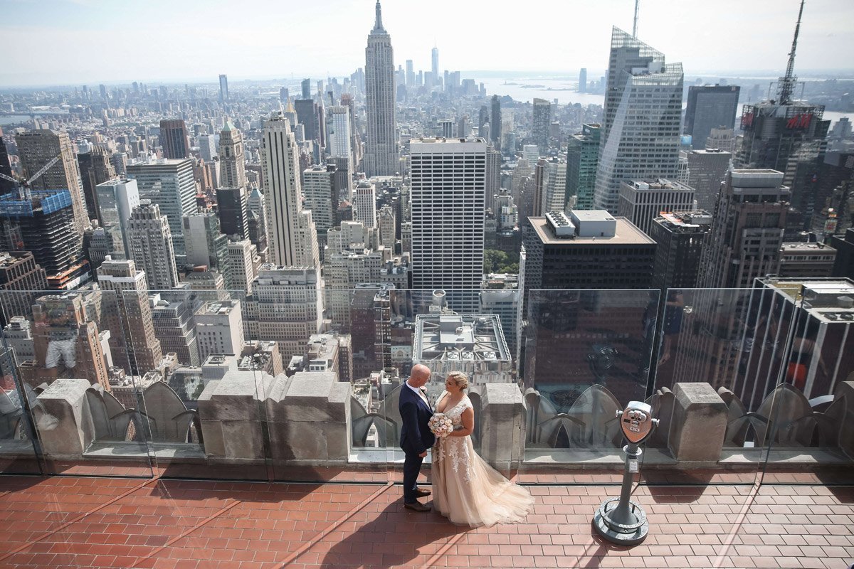 Top of the Rock Wedding Package - New York