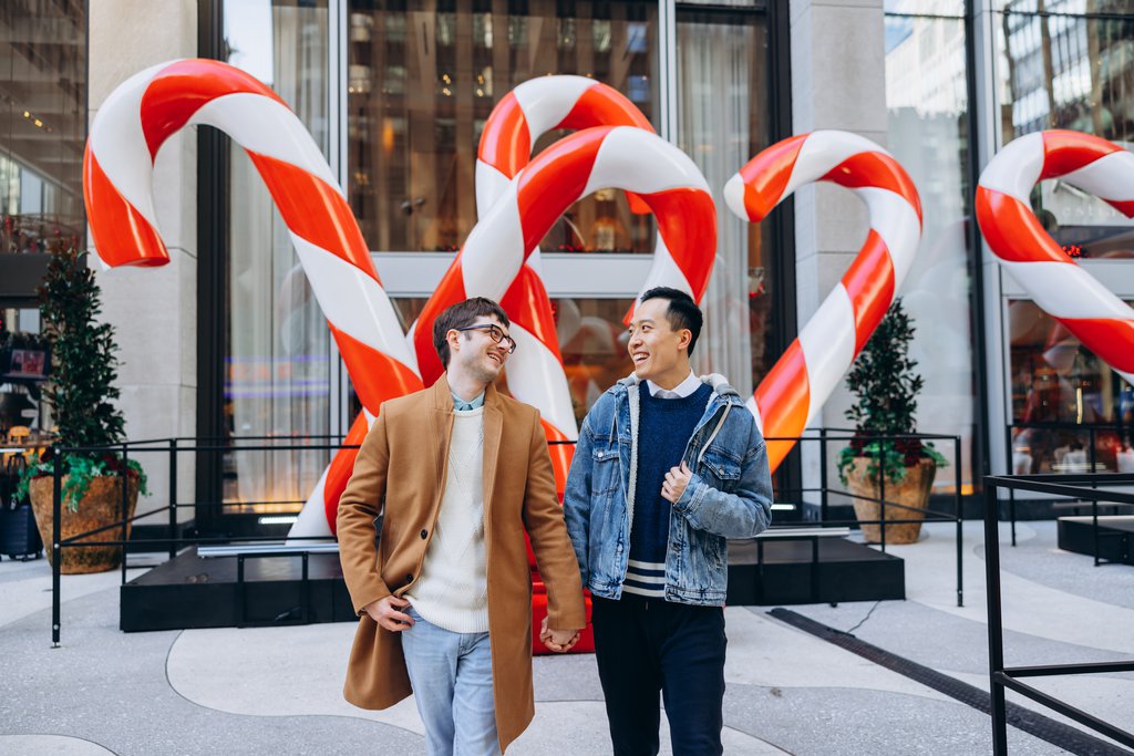 Viktoriia in New York City: Proposal / Engagement Photography