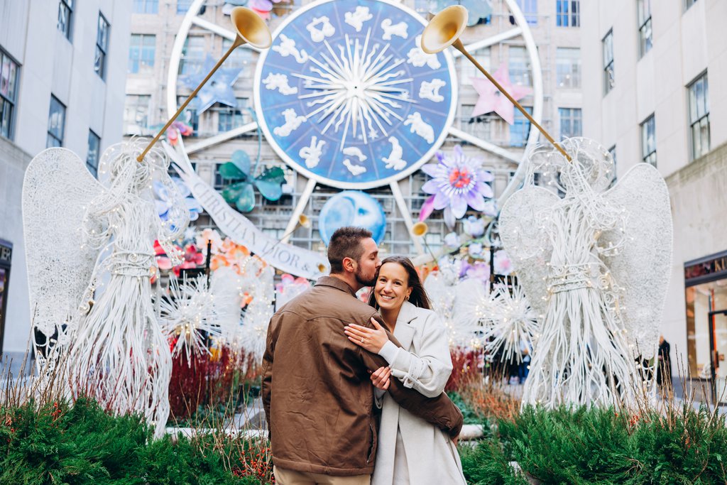 Viktoriia in New York City: Proposal / Engagement Photography