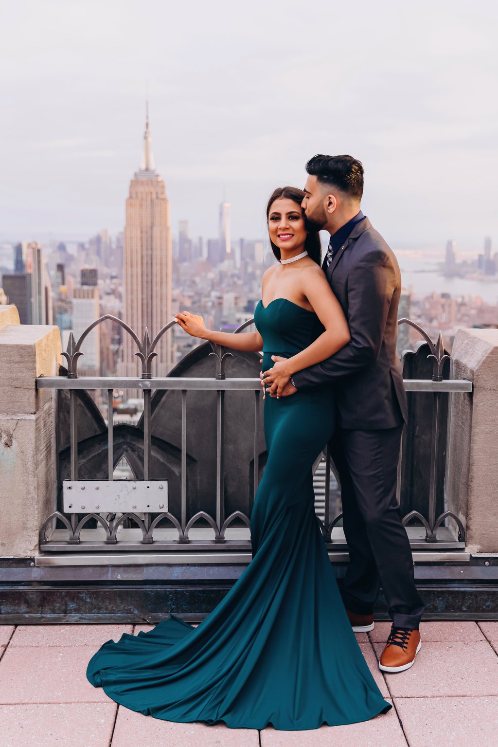 Viktoriia in New York City: Proposal / Engagement Photography