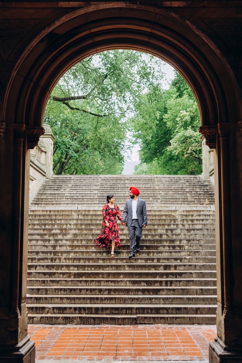 Viktoriia in New York City: Proposal / Engagement Photography