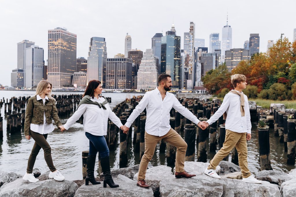 Viktoriia in New York City: Proposal / Engagement Photography