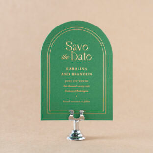 Violette Save the Date Wedding Invitation Suite