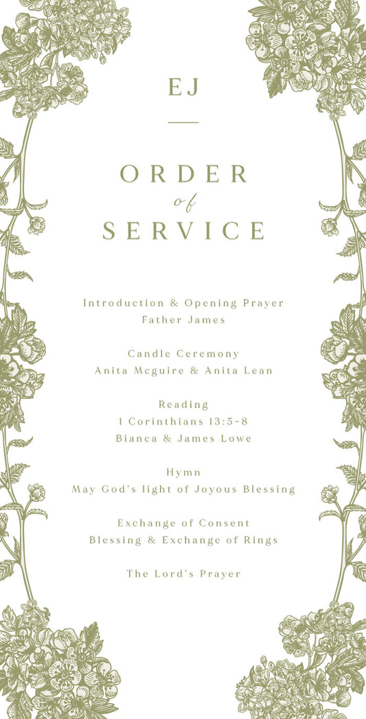 Visco Garden Wedding Program by Inggrid H.