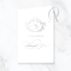 Tyfsf01 Regal Monogram Ml Silver Invitation