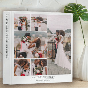 Wedding Memories Scrapbook Photo Album 3 Ring Binder