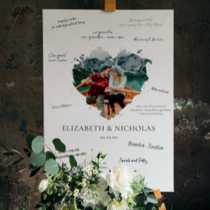 Wedding Photo Guest Book Alternative Foam Board
