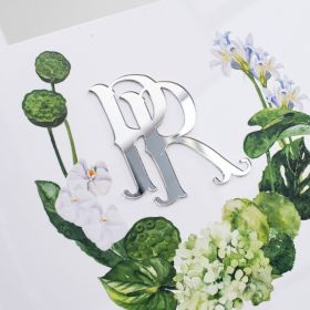 Clear Acrylic Wedding Table Sign - Welcome to Our Wedding