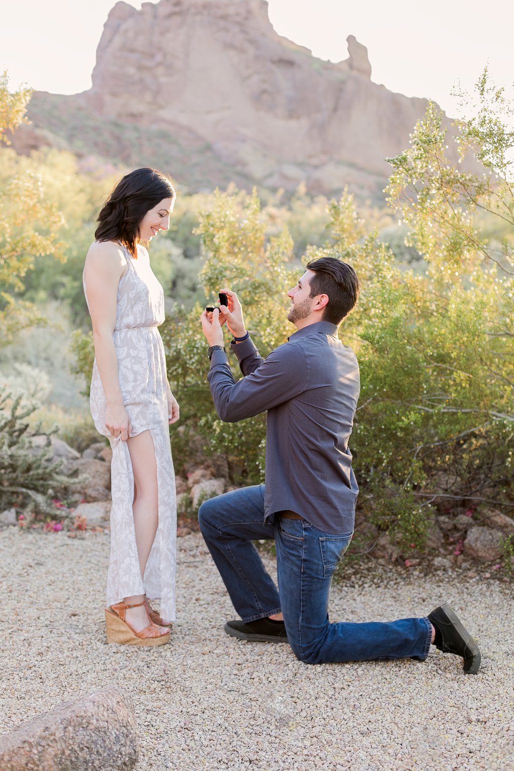 Scottsdale: Proposal / Engagement Photography