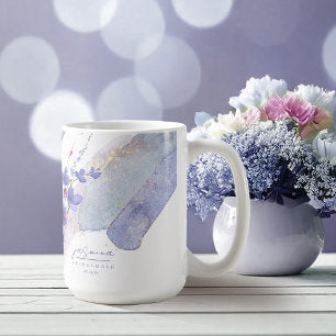 Wildflower Wedding Bridesmaid Peri ID954 Coffee Mug