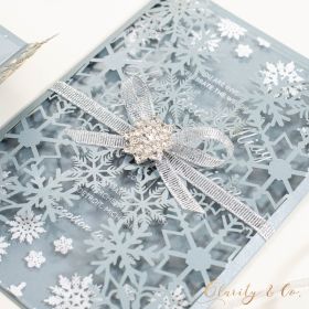 Clear Acrylic Wedding Table Sign - Welcome to Our Wedding