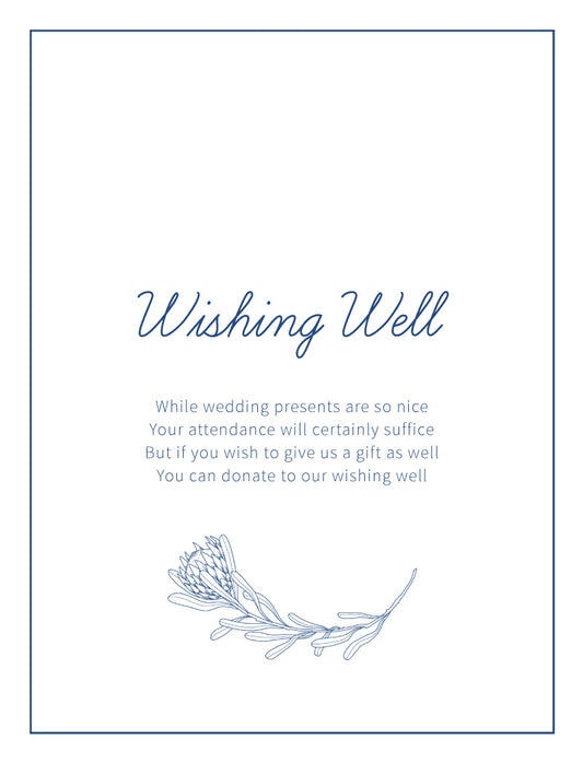 Playful Proteas Wishing Well by Nicole C.