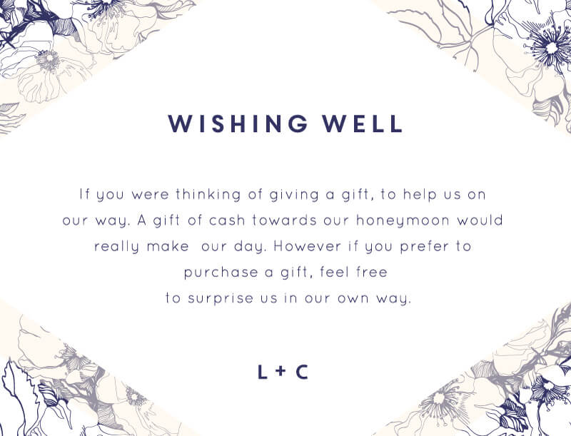 Blue Contour Wishing Well by Jamie L.