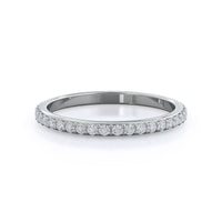 Diamond Pave Wedding Band