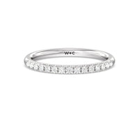 Tulip Basket Cathedral Classic Solitaire Diamond Wedding Band