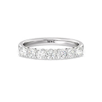 Seven Stone Round Brilliant Cut Diamond Ring (F/G SI+)