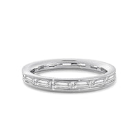 Baguette Diamond East-West Eternity Ring